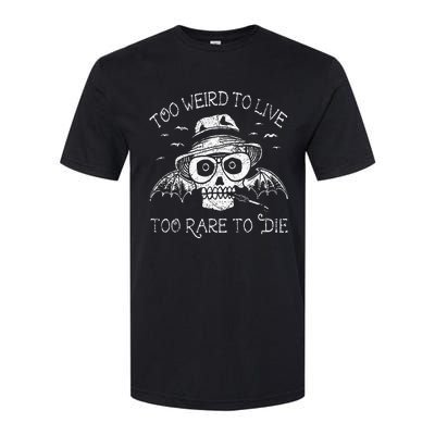 Too Weird To Live Too Rare To Die Softstyle® CVC T-Shirt