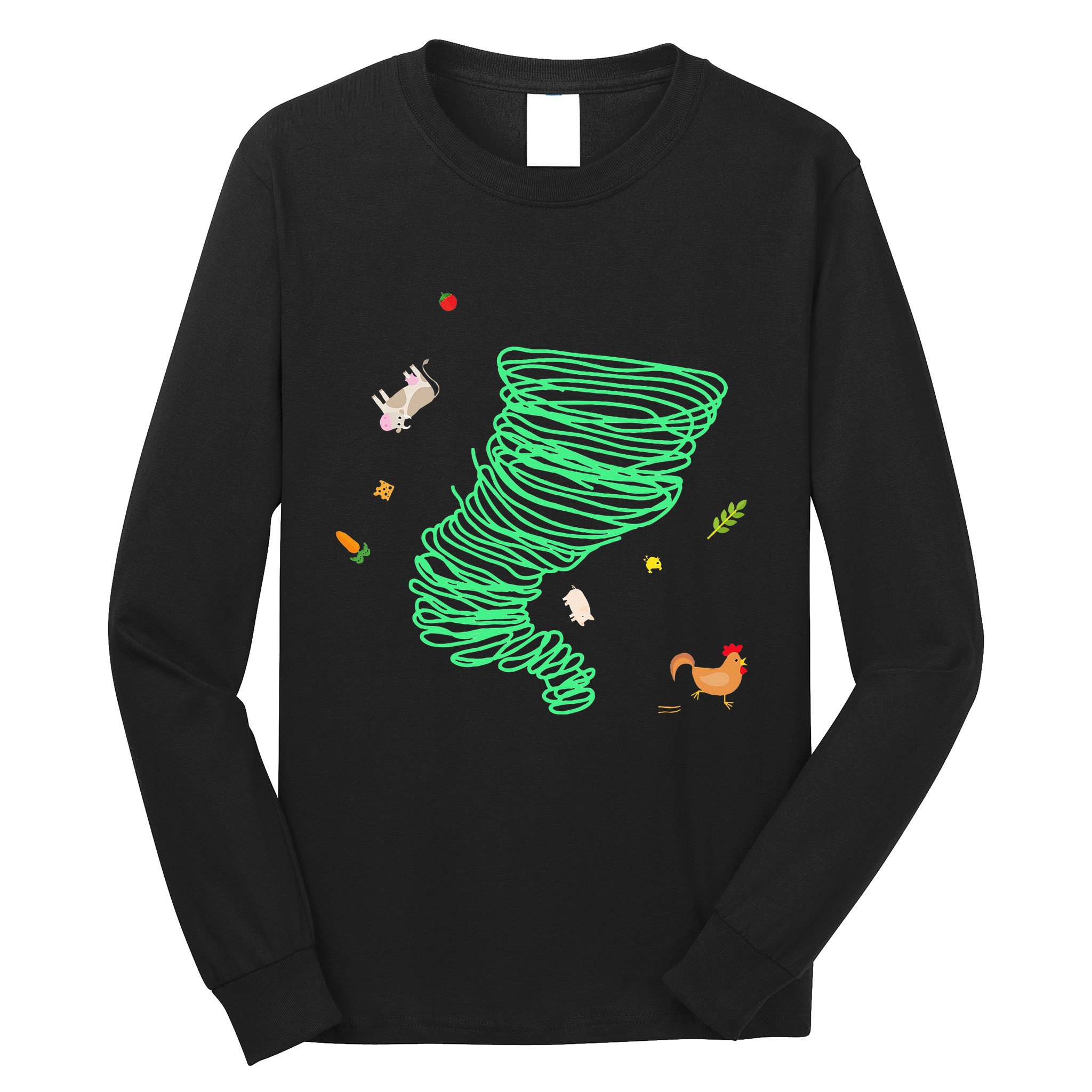 Tornado Weather Twister Hurricane Long Sleeve Shirt