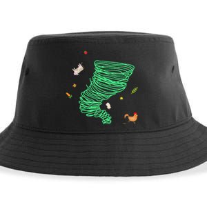 Tornado Weather Twister Hurricane Sustainable Bucket Hat