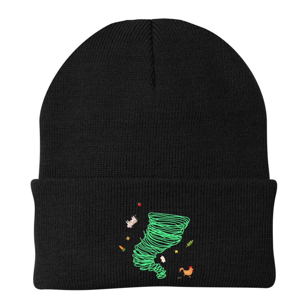 Tornado Weather Twister Hurricane Beanie