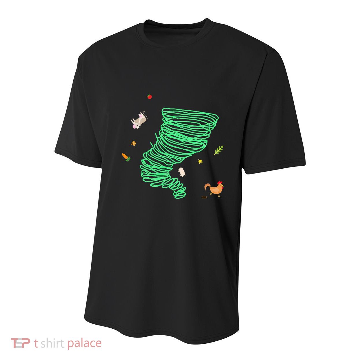 Tornado Weather Twister Hurricane Youth Performance Sprint T-Shirt