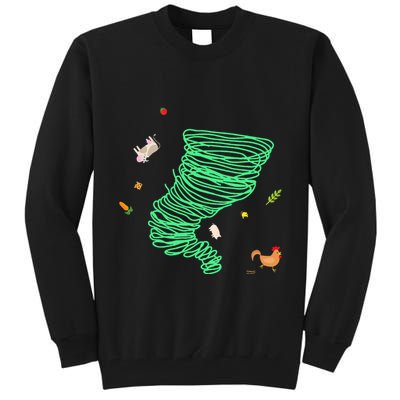 Tornado Weather Twister Hurricane Tall Sweatshirt