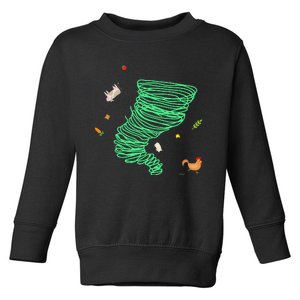 Tornado Weather Twister Hurricane Toddler Sweatshirt