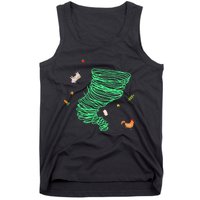 Tornado Weather Twister Hurricane Tank Top