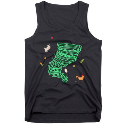 Tornado Weather Twister Hurricane Tank Top