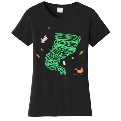 Tornado Weather Twister Hurricane Women's T-Shirt