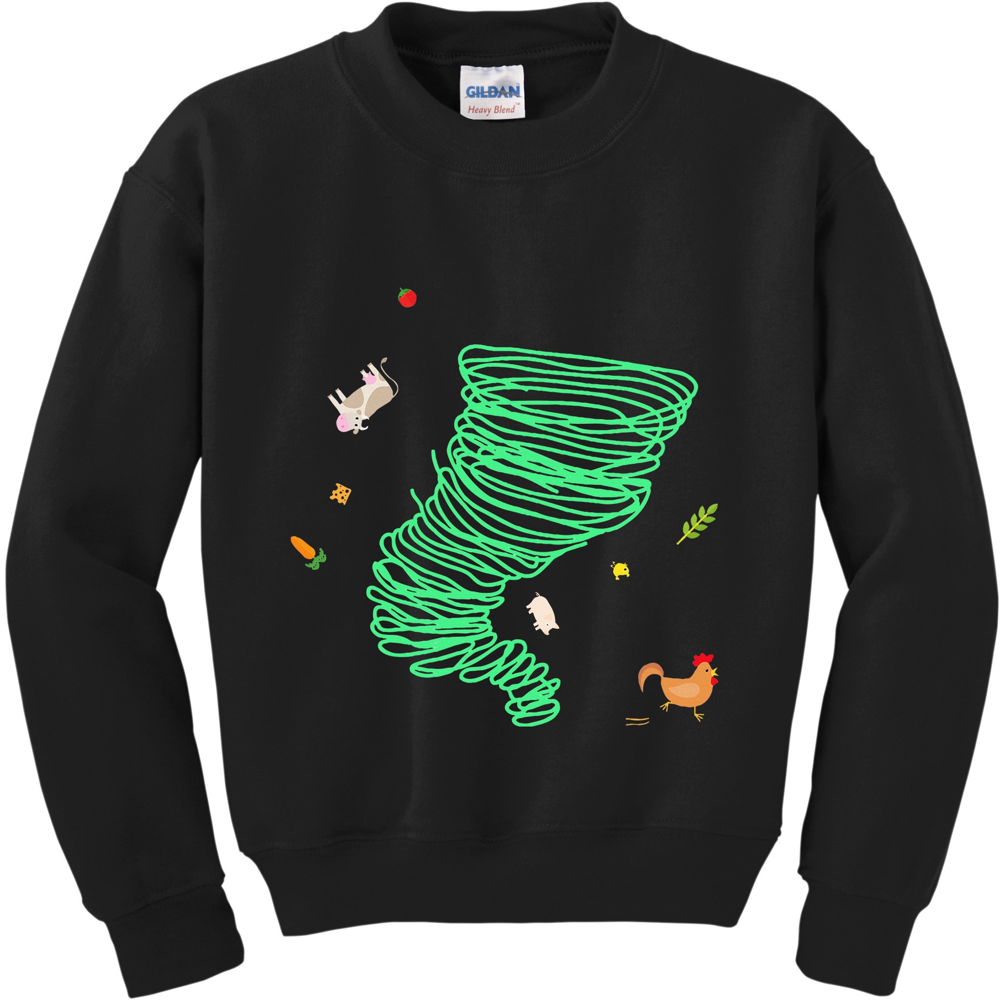 Tornado Weather Twister Hurricane Kids Sweatshirt