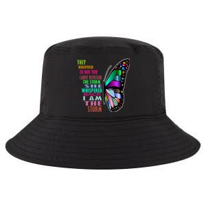 They Whispered To Her You Cannot Withstand The Storm Cool Comfort Performance Bucket Hat