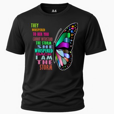 They Whispered To Her You Cannot Withstand The Storm Performance Shirt