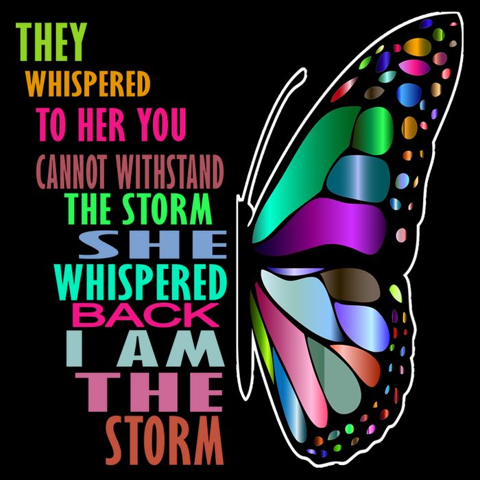 They Whispered To Her You Cannot Withstand The Storm Impact Tech Backpack