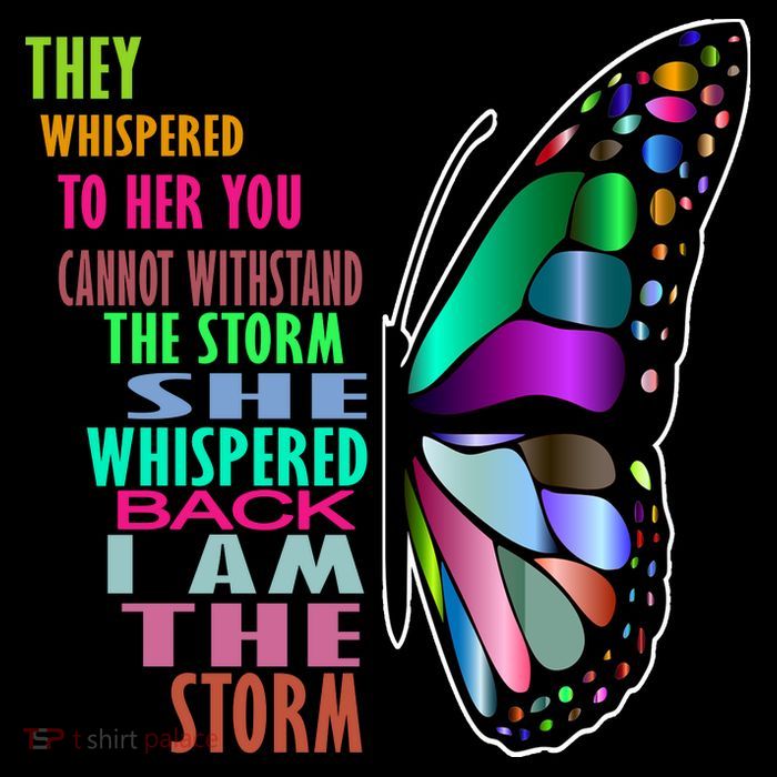 They Whispered To Her You Cannot Withstand The Storm Poster