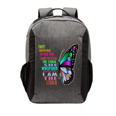 They Whispered To Her You Cannot Withstand The Storm Vector Backpack