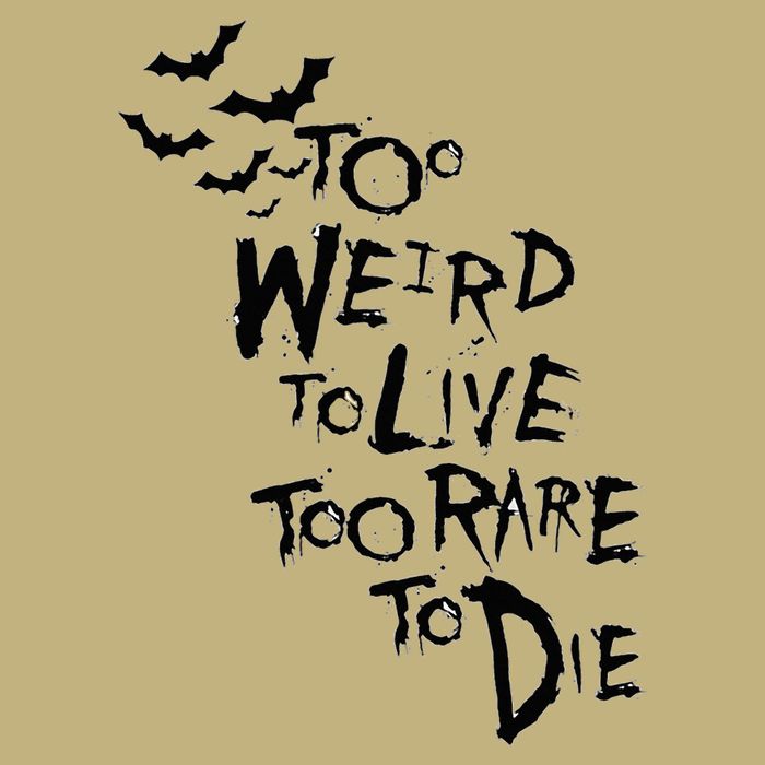 Too Weird To Live Rare To Die Hunter Thompson Cooling Performance Crew T-Shirt