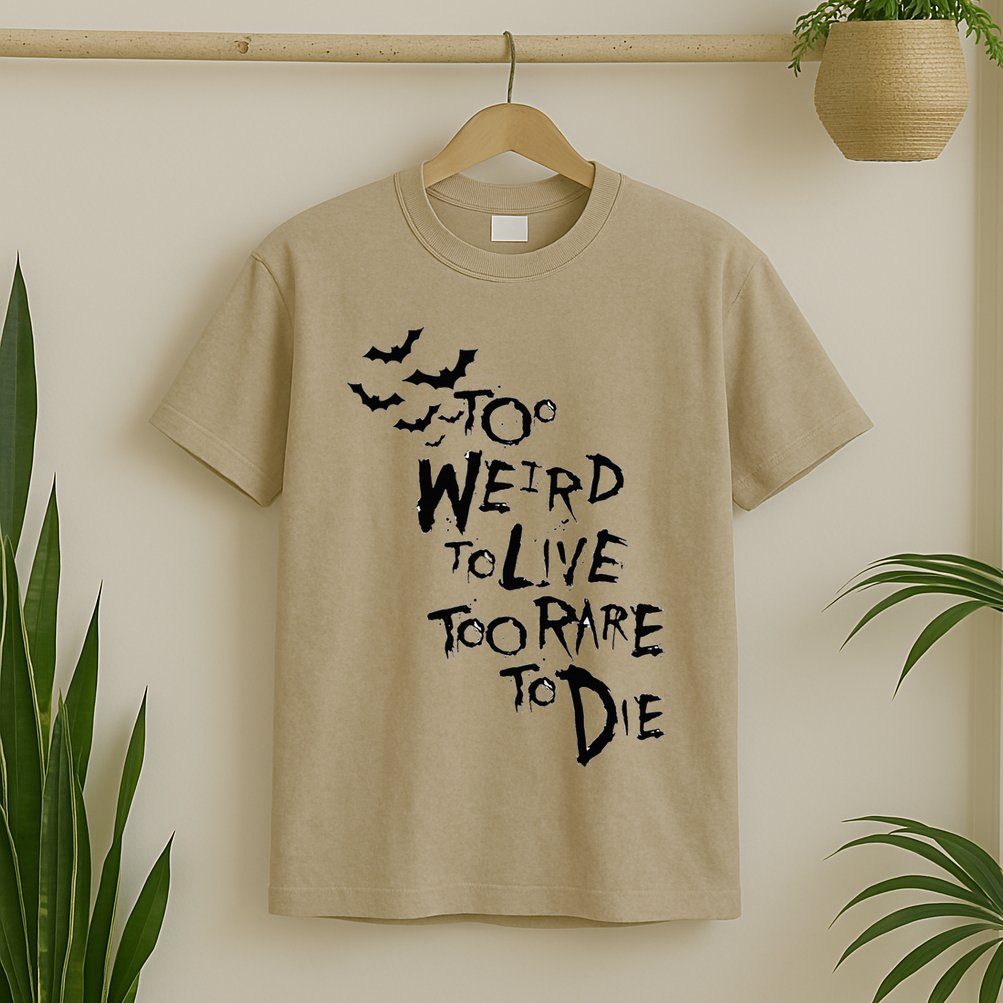 Too Weird To Live Rare To Die Hunter Thompson T-Shirt