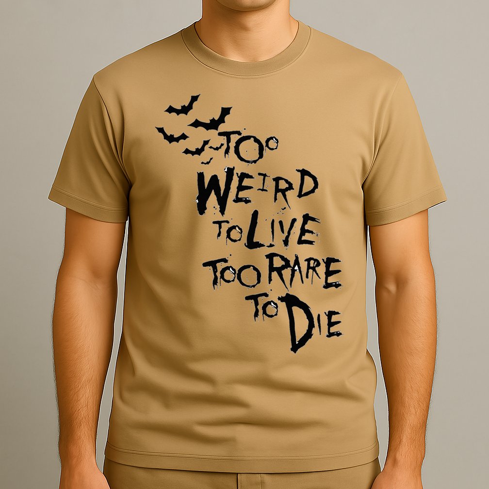 Too Weird To Live Rare To Die Hunter Thompson T-Shirt