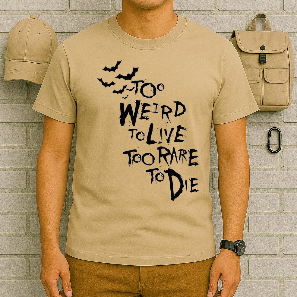 Too Weird To Live Rare To Die Hunter Thompson T-Shirt