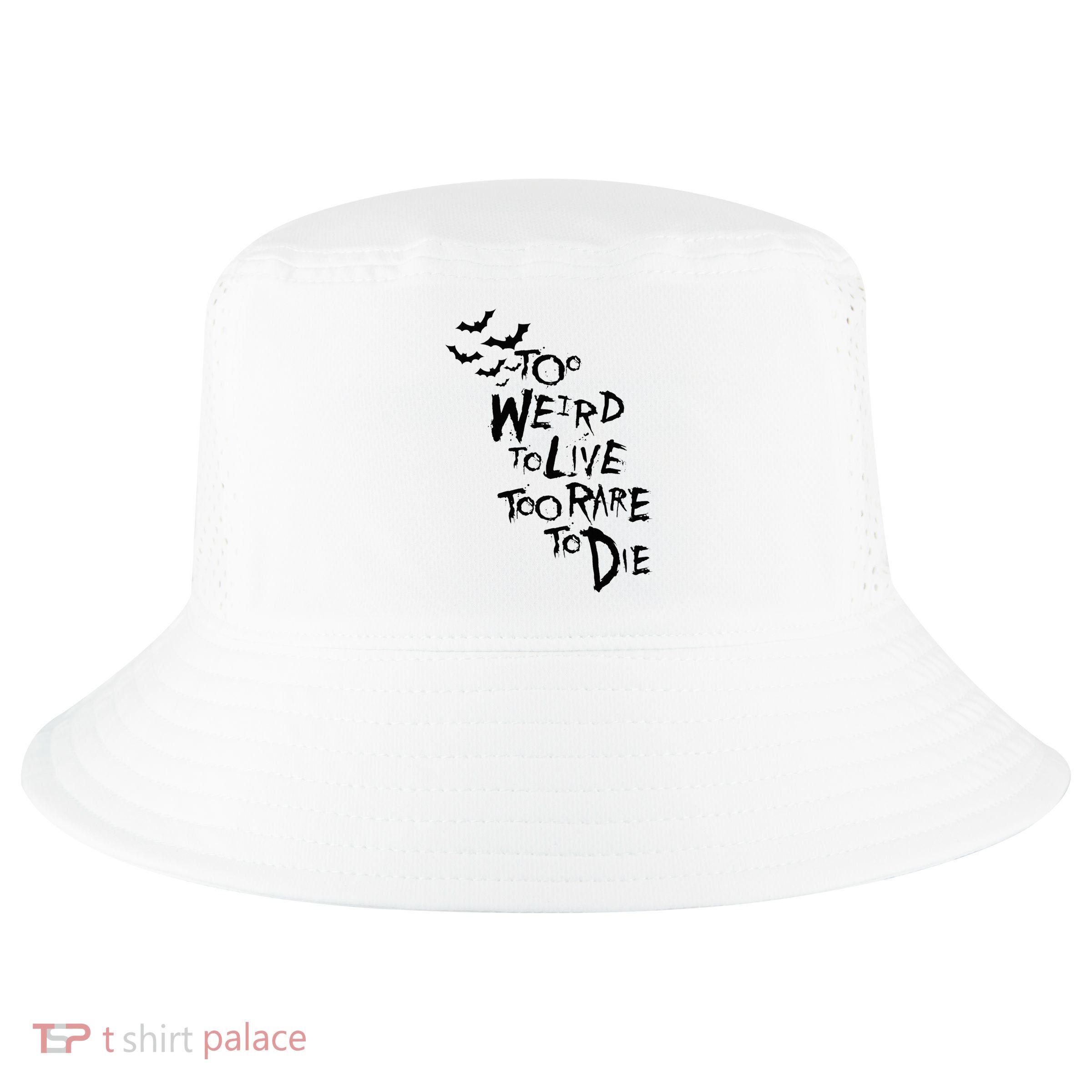 Too Weird To Live Rare To Die Hunter Thompson Cool Comfort Performance Bucket Hat