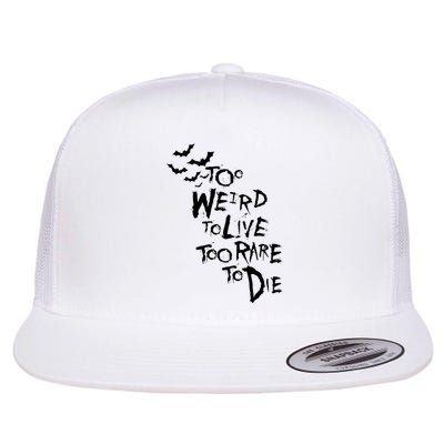 Too Weird To Live Rare To Die Hunter Thompson Flatbill Hat