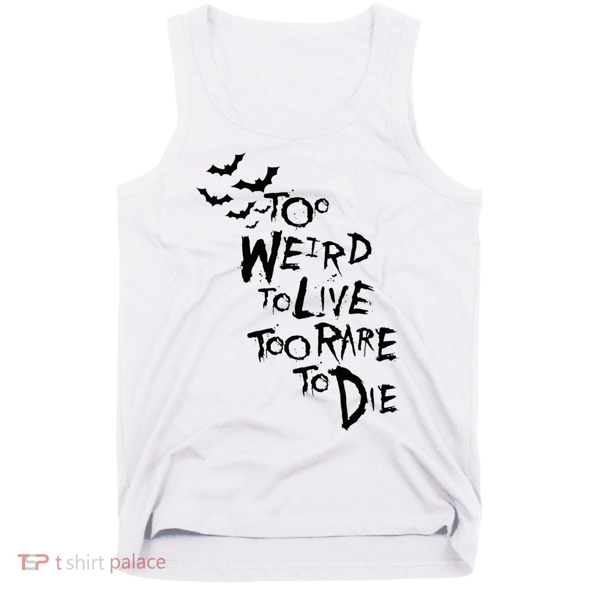 Too Weird To Live Rare To Die Hunter Thompson Tank Top