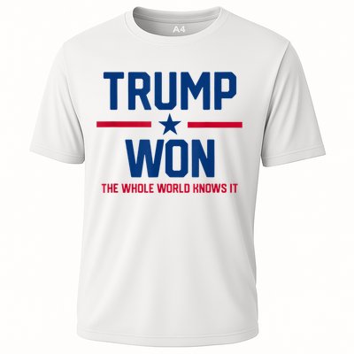 Trump Won The Whole World Knows It Performance Shirt