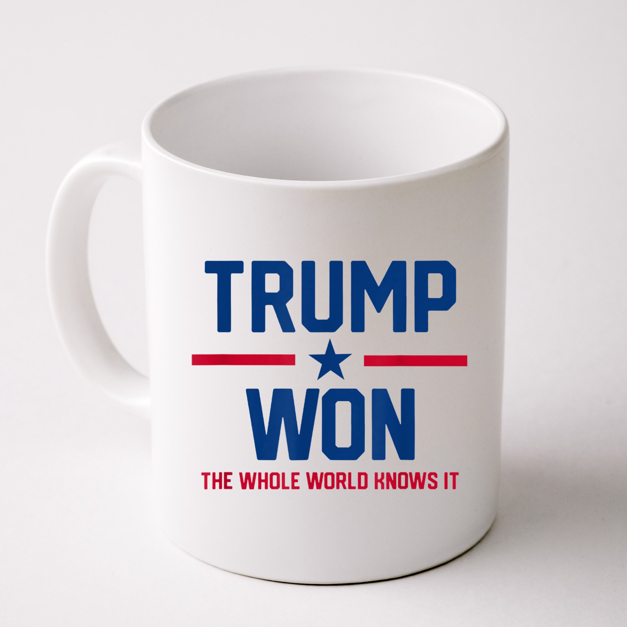 Trump Won The Whole World Knows It Mug