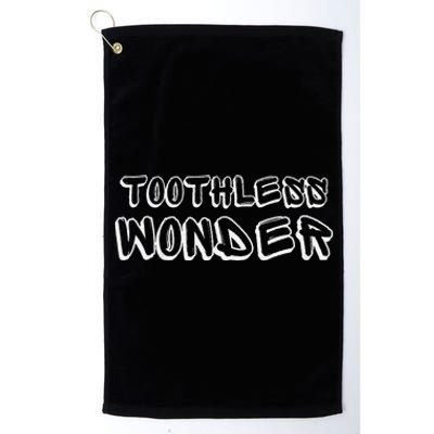 Toothless Wonder Platinum Collection Golf Towel