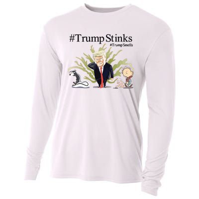 Tim Williams Trump Stinks Trump Smells Cooling Performance Long Sleeve Crew