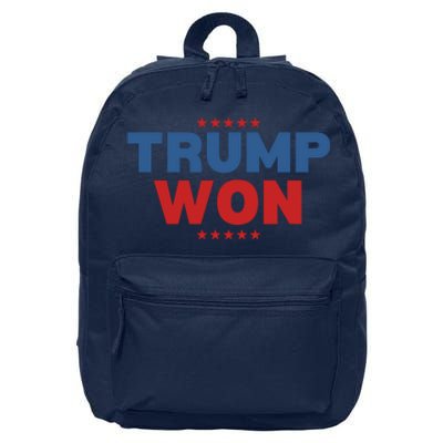 Trump Won 16 in Basic Backpack