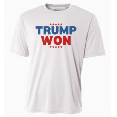 Trump Won Cooling Performance Crew T-Shirt