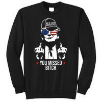 Trump Were Taking America Back You Missed Bitch Funny Sweatshirt