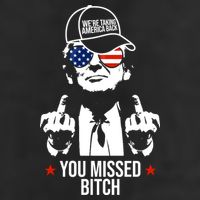 Trump Were Taking America Back You Missed Bitch Funny Beanie