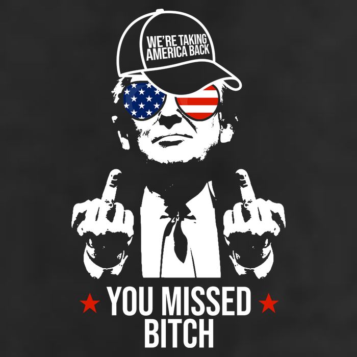 Trump Were Taking America Back You Missed Bitch Funny Beanie