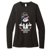 Trump Were Taking America Back You Missed Bitch Funny Womens CVC Long Sleeve Shirt