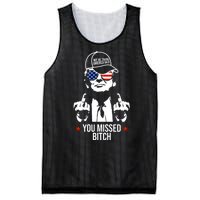 Trump Were Taking America Back You Missed Bitch Funny Mesh Reversible Basketball Jersey Tank