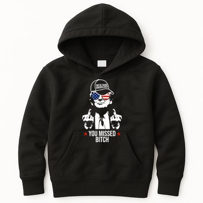 Trump Were Taking America Back You Missed Bitch Funny Kids Hoodie