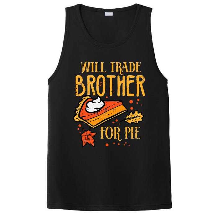 Thanksgiving Will Trade Brother For Pie Fall Family PosiCharge Competitor Tank