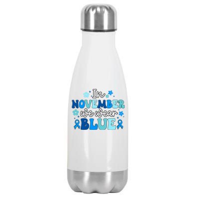 T1D Warrior Type 1 Diabetes Awareness Diabetic Stainless Steel Insulated Water Bottle