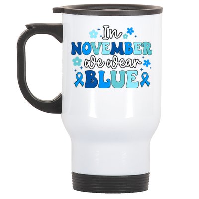 T1D Warrior Type 1 Diabetes Awareness Diabetic Stainless Steel Travel Mug