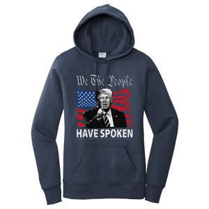 Trump We The People Have Spoken Women's Pullover Hoodie