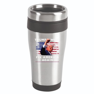 Trump Won 16oz Travel Tumbler
