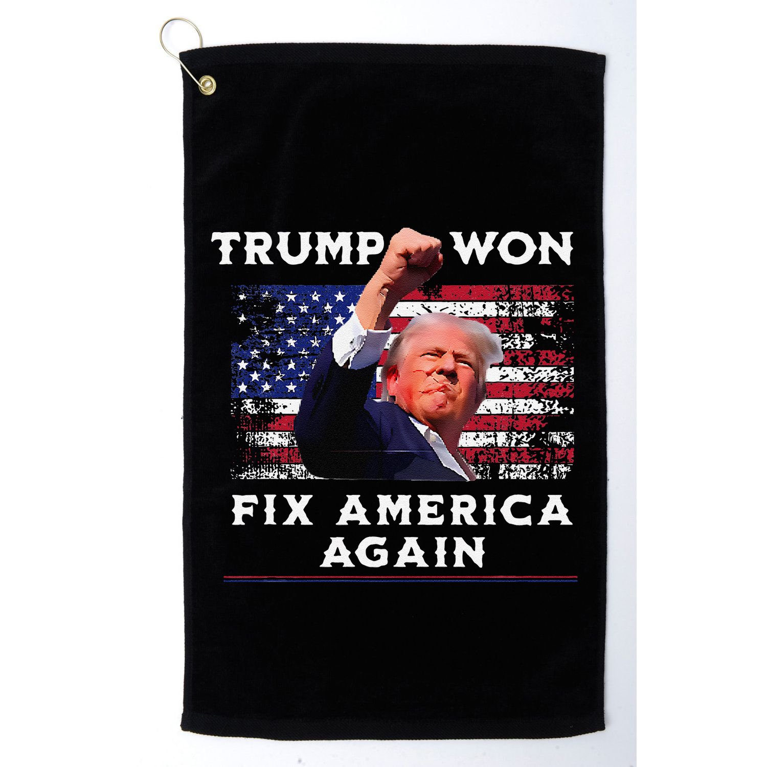 Trump Won Golf Towel
