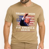 Trump Won Cooling Performance Crew T-Shirt