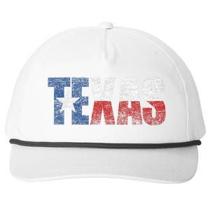 Texas Women Texas State Flag Snapback Five-Panel Rope Hat