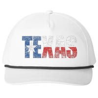 Texas Women Texas State Flag Snapback Five-Panel Rope Hat