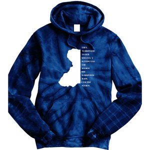 They Whispered To Her You Can't Withstand The Storm Black History Month Tie Dye Hoodie