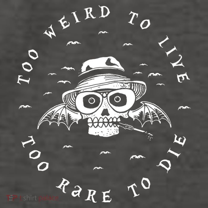 Too Weird To Live Too Rare To Die Vector Backpack
