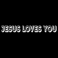 Top Words That Christians Say JESUS LOVES YOU Cooling Performance Crew T-Shirt