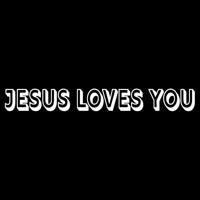 Top Words That Christians Say JESUS LOVES YOU Cooling Performance Crew T-Shirt