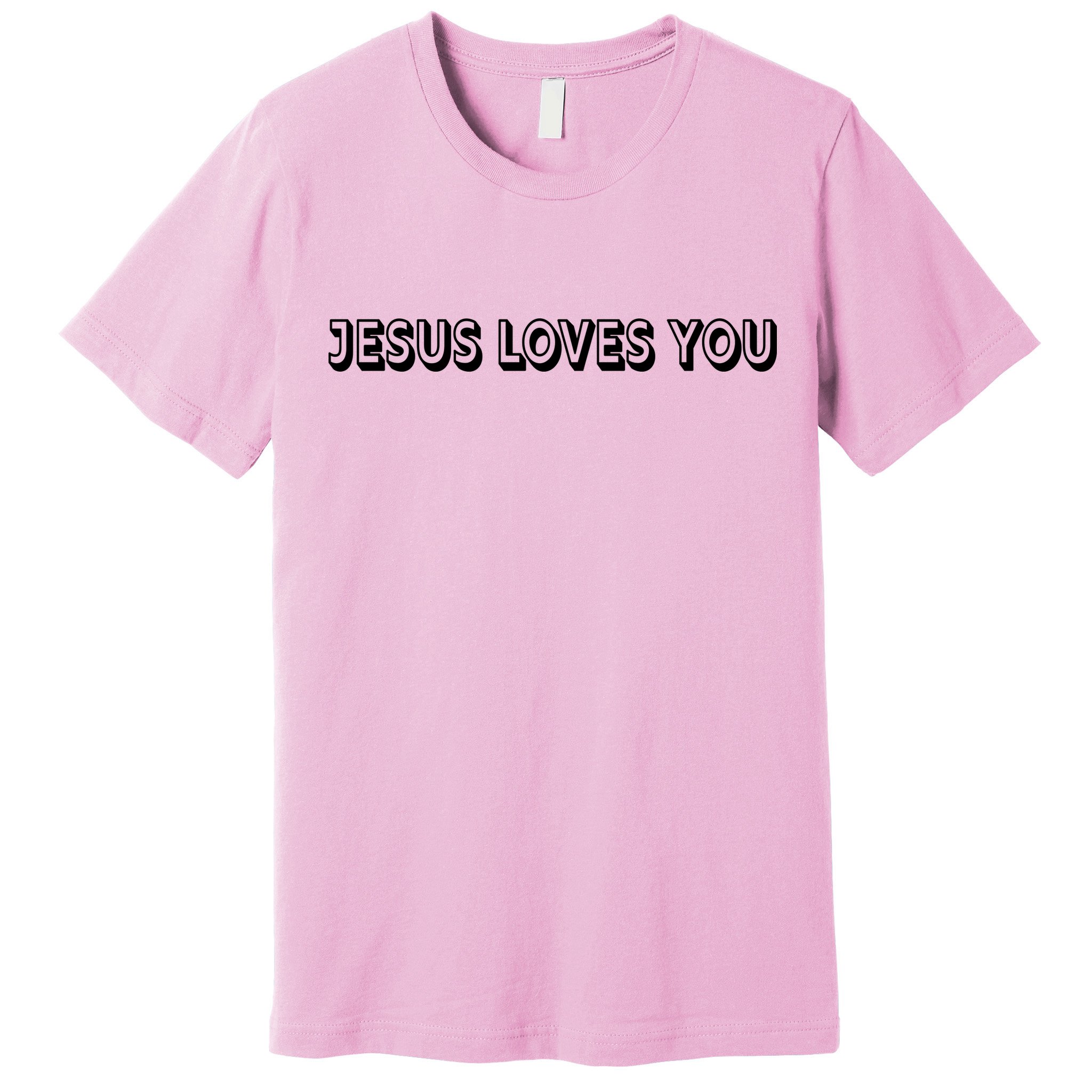 Top Words That Christians Say JESUS LOVES YOU Premium T-Shirt
