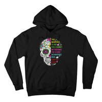 They whispered to her you cannot withstand the storm Skull Hoodie